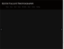 Tablet Screenshot of keithvallotphotography.com